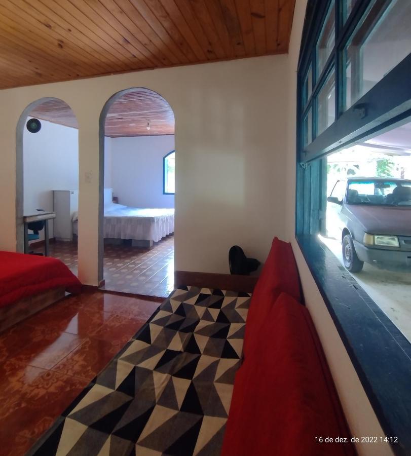 Hospedaria E Camping Quintal Do Mundo 卢米亚 外观 照片