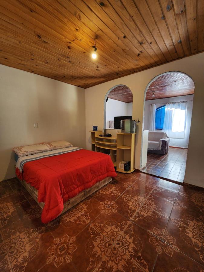 Hospedaria E Camping Quintal Do Mundo 卢米亚 外观 照片