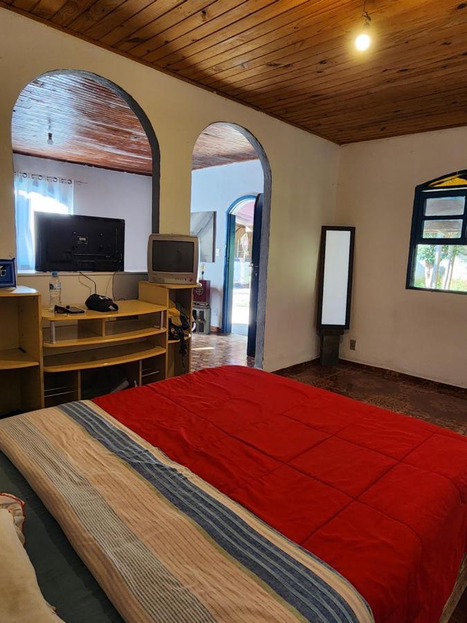 Hospedaria E Camping Quintal Do Mundo 卢米亚 外观 照片